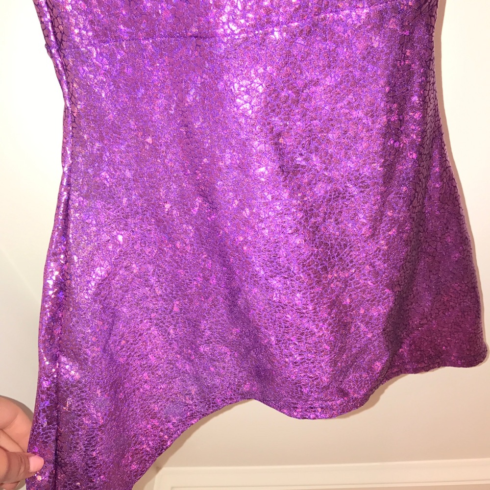 PURPLE MERMAID TAIL